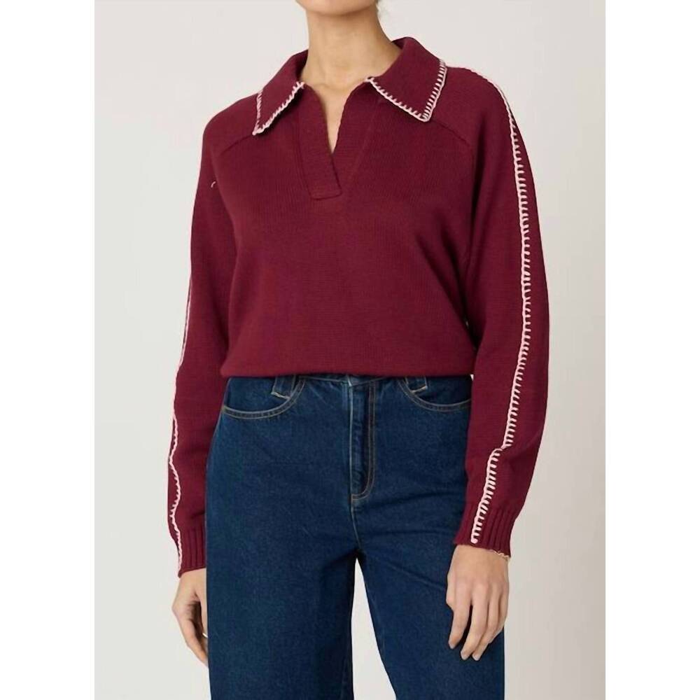 NEW CLEOBELLA elly sweater in red